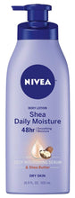 Cargar imagen en el visor de la galería, NIVEA Shea Loción corporal hidratante - 48 horas- 16.9oz
