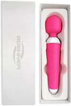 Cargar imagen en el visor de la galería, Masajeador inalámbrico de mano, recargable, impermeable, varita masajeadora inalámbrica impermeable Rosado NDP-63
