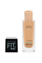 Cargar imagen en el visor de la galería, Fit Me! Foundation, 125 BEIGE DESNUDO, 1.0 Oz NDP-19