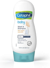Cargar imagen en el visor de la galería, Baby Wash & Shampoo con caléndula orgánica, 7.8 oz