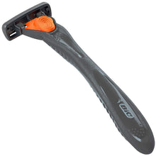 Cargar imagen en el visor de la galería, Maquinilla de afeitar desechable de 3 hojas para hombre BIC Comfort 3 Hybrid, 1 mango y 12 cartuchos NDP-35