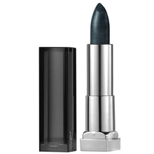 Cargar imagen en el visor de la galería, Lápiz labial mate Maybelline New York, color mate metálico sensacional., Gris plomizo