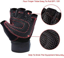 Cargar imagen en el visor de la galería, Guantes de levantamiento de pesas para artritis, gimnasio, remo, entrenamiento, con muñequera, para hombres y mujeres NDP-50
