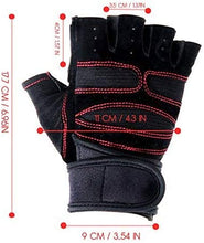 Cargar imagen en el visor de la galería, Guantes de levantamiento de pesas para artritis, gimnasio, remo, entrenamiento, con muñequera, para hombres y mujeres NDP-50