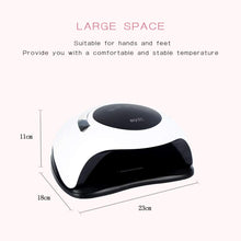 Cargar imagen en el visor de la galería, Lámpara de uñas de 120 W, UV LED lámpara de uñas 36 luces de gel de secado de uñasNDP-21