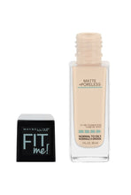 Cargar imagen en el visor de la galería, Fit Me! Foundation, 110 PORCELANA, 1.0 Oz NDP-12