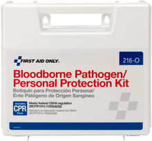 Cargar imagen en el visor de la galería, Kit de protección personal de primeros auxilios solo para patógenos transmitidos por la sangre, kit de 31 piezas NDP-4