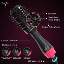 Cargar imagen en el visor de la galería, Cepillo secador de cabello con iones negativos 3 en 1 NDP-50