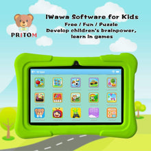 Cargar imagen en el visor de la galería, Tablet infantil de 7 pulgadas, Android, 1 GB RAM + 16 GB, WiFi, Bluetooth, cámara doble, educación, juegos, control parental