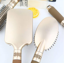 Cargar imagen en el visor de la galería, Juego de cepillos para el cabello con desenredado de nailon, cepillo de masaje NDP-89