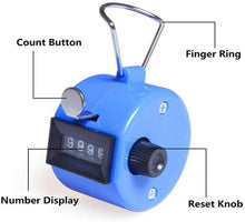 Cargar imagen en el visor de la galería, Contador mecánico de dígitos de mano NDP-42