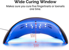Cargar imagen en el visor de la galería, MelodySusie 48W UV LED lámpara de uñas secador de uñas gel, NDP-25