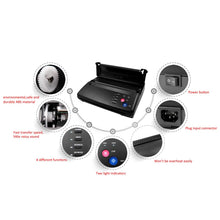 Cargar imagen en el visor de la galería, Plantilla de transferencia de tatuajes para fotocopiadora térmica para tatuajes artistas Tatttoo suministros (negro) NDP-21