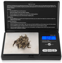 Cargar imagen en el visor de la galería, Báscula digital de peso, escala de bolsillo, 100 g por 0.01 g