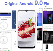 Cargar imagen en el visor de la galería, Teléfono móvil desbloqueado Android 9.0, pantalla infinita de 5,7 "19: 9, cámaras de 8 MP + 2 MP, NDP-47