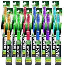 Cargar imagen en el visor de la galería, Cepillos de dientes ReachCrystal Clean (paquete de 12) NDP6