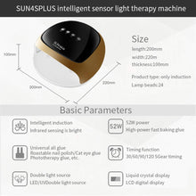 Cargar imagen en el visor de la galería, Lámpara de Uñas LED UV 52W Sensor Automático Profesional para Salón NDP-28