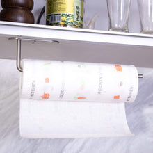 Cargar imagen en el visor de la galería, Soporte para toallas de papel de cocina con autoadhesivo y tornillos de 10.0 in, rollos de acero inoxidable #149
