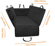 Cargar imagen en el visor de la galería, Fundas acolchadas para asiento de coche para perro, con solapa lateral NDP-35