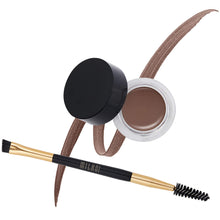 Cargar imagen en el visor de la galería, Milani Stay Put Brow Color Tinte para cejas, Dark Brown