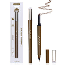 Cargar imagen en el visor de la galería, Lápiz de cejas 2 en 1 Define & Fill Duo delineador Marrón NDP-35