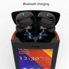 Cargar imagen en el visor de la galería, Celular desbloqueado mas auriculares inalámbricos 6000mAh Power Bank GSM(Negro 2G) NDP-28