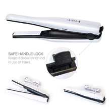 Cargar imagen en el visor de la galería, Mini plancha de pelo inalámbrico de cerámica de 1/2 pulgada de hierro plano de viaje USB portátil NDP-31