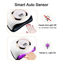 Cargar imagen en el visor de la galería, 168W lámpara de uñas, UV LED lámpara de uñas 42 luces NDP-29