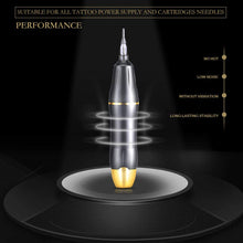 Cargar imagen en el visor de la galería, Bolígrafo giratorio profesional con motores suizos para tatuajes y rotuladores y agujas para tatuajes NDP-48