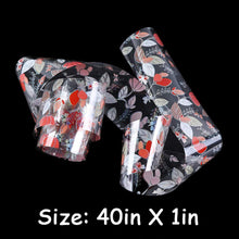 Cargar imagen en el visor de la galería, Pegatinas de transferencia de lámina de uñas Macute para arte de uñas, 10 rollos