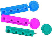 Cargar imagen en el visor de la galería, Care Touch Lancetas multicolores Twist Top 30 Calibre