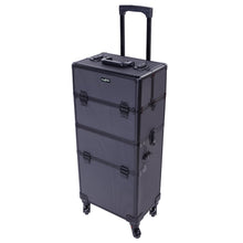 Cargar imagen en el visor de la galería, Porta Cosmetico Profesional Caja 2 En 1 Con Cerradura NDP-9