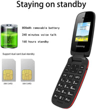 Cargar imagen en el visor de la galería, Celular desbloqueado Flip GSM 2G Dual NDP-25