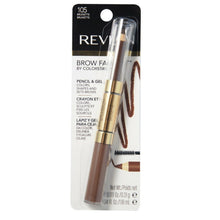 Cargar imagen en el visor de la galería, Revlon Lápiz y gel delineador de cejas por ColorStay, café