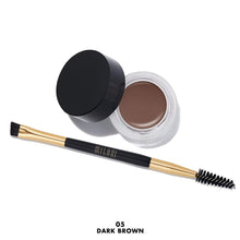 Cargar imagen en el visor de la galería, Milani Stay Put Brow Color Tinte para cejas, Dark Brown