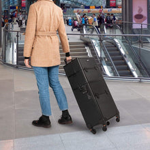 Cargar imagen en el visor de la galería, Porta Cosmetico Profesional Caja 2 En 1 Con Cerradura NDP-9