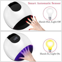 Cargar imagen en el visor de la galería, Lámpara de uñas LED UV, Nivlan Professional 72W secador de uñas para esmaltes de gel NDP-30