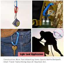 Cargar imagen en el visor de la galería, Duty Light mosquetón Clips nominal 2645 LBS NDP-27