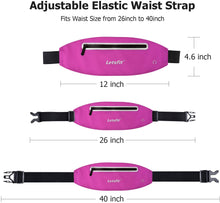 Cargar imagen en el visor de la galería, Cinturón para correr, resistente al agua, para correr, senderismo, ciclismo NDP-41