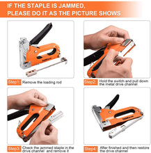 Cargar imagen en el visor de la galería, Pistola de grapas 3 en 1 para tapicería, bricolaje NDP-111