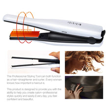 Cargar imagen en el visor de la galería, Mini plancha de pelo inalámbrico de cerámica de 1/2 pulgada de hierro plano de viaje USB portátil NDP-31