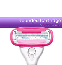 Cargar imagen en el visor de la galería, Mango de afeitar con 12 cartuchos de repuesto NDP-12