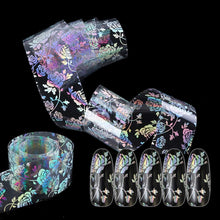 Cargar imagen en el visor de la galería, Pegatinas de transferencia de lámina de uñas Macute para arte de uñas, 10 rollos