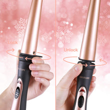 Cargar imagen en el visor de la galería, Juego de varillas de rizador de cerámica 5 en 1 con 5 barriles de cerámica intercambiables (0.35 '' a 1.25 '') NDP-26