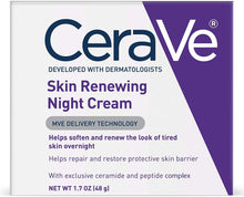 Cargar imagen en el visor de la galería, CeraVe crema de noche para la cara | 1,7 onzas | Sin perfume