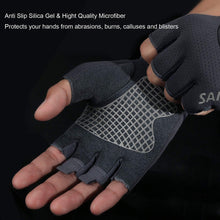 Cargar imagen en el visor de la galería, Guantes de entrenamiento sin dedos con nudillos de contrabando Negro NDP-53