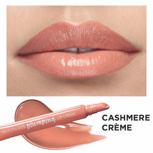 Cargar imagen en el visor de la galería, Revlon Kiss Plumping - Crema para labios, ante de almendra, Crema de cachemira.