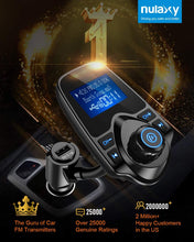 Cargar imagen en el visor de la galería, transmisor de radio FM inalámbrico por Bluetooth para el coche NDP-33