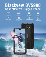 Cargar imagen en el visor de la galería, Celulare robustos 4G LTE con prueba de caída y de agua Android 9.0, pantalla de 5.7 "3GB + 32GB Dual SIM NDP-12