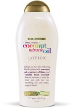 Cargar imagen en el visor de la galería, Loción Corporal Extra Cremosa + Aceite Milagro de Coco 19.5oz